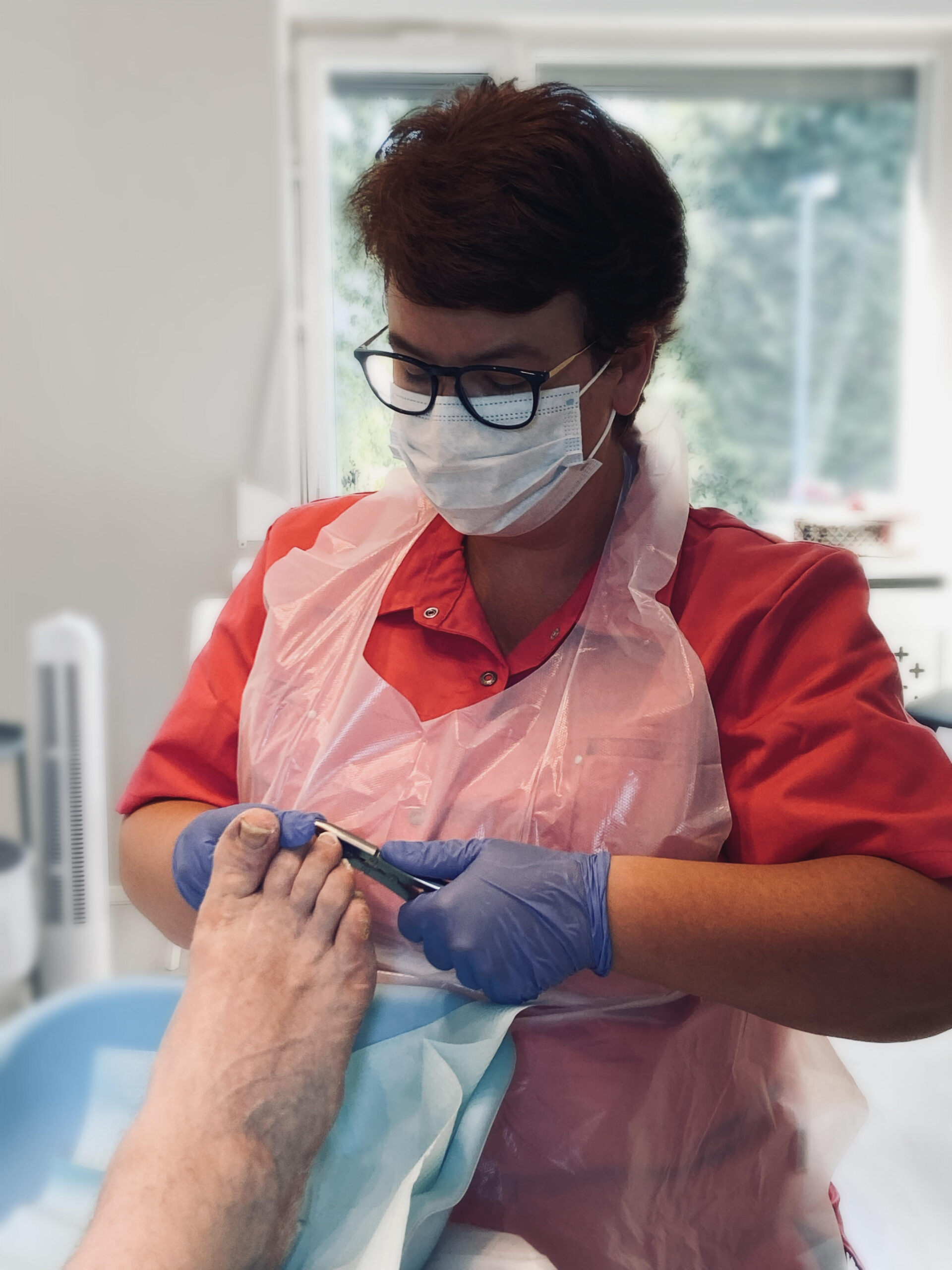 Voor het eerst naar de pedicure